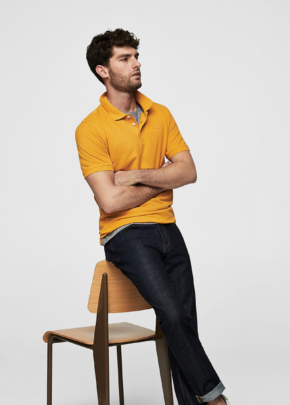 Embroidered logo shirt