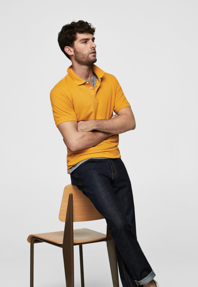 Embroidered logo shirt