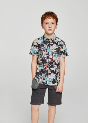 Hawaiian printed shirt