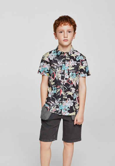 Hawaiian printed shirt