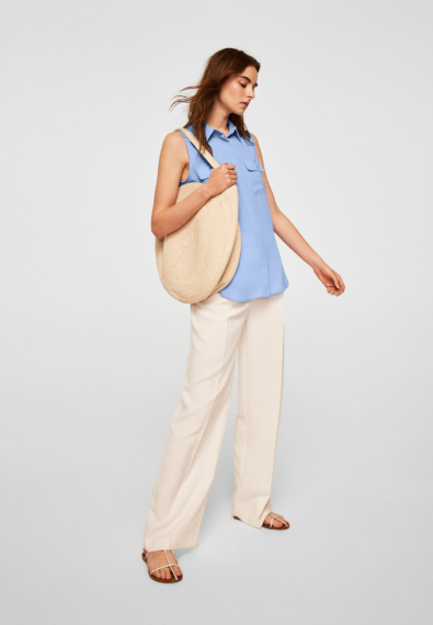 Asymmetrical satin dress